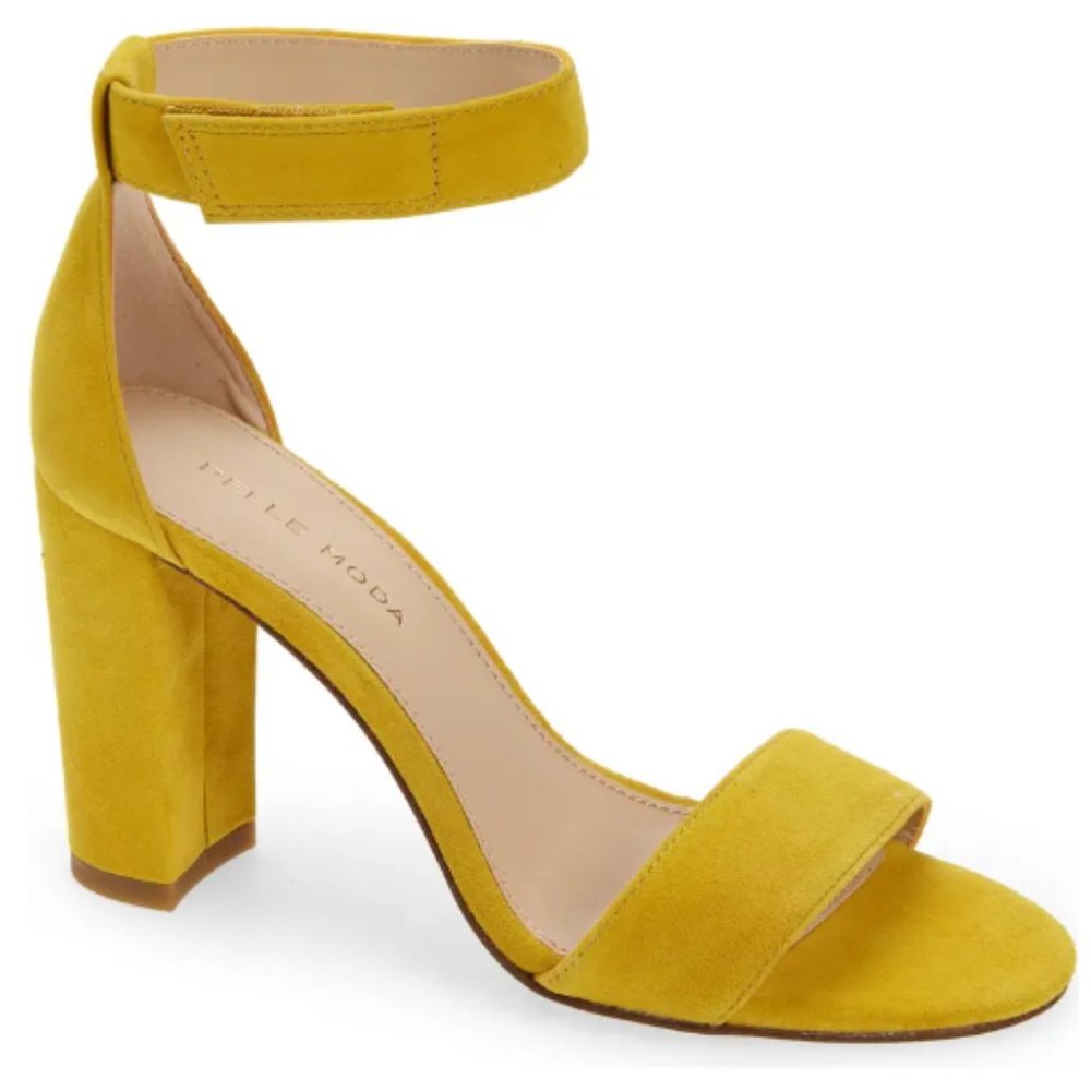 Pelle Moda Ankle Strap High Heel Sandal - Never Worn